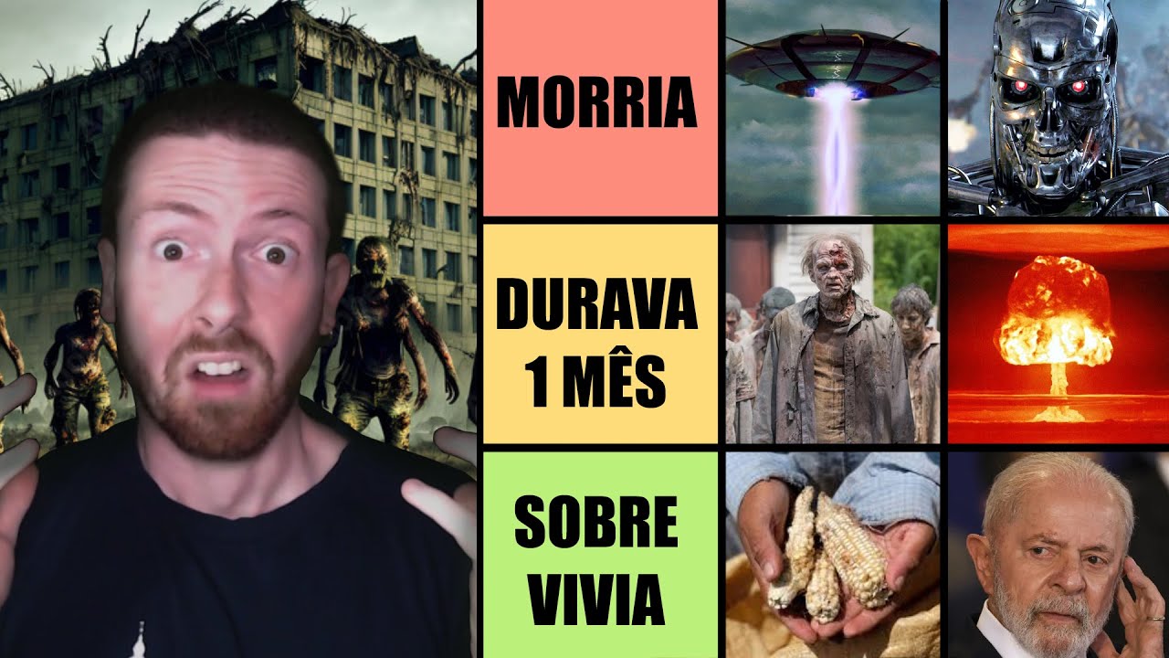 Qual APOCALIPSE você tem mais chance de SOBREVIVER?