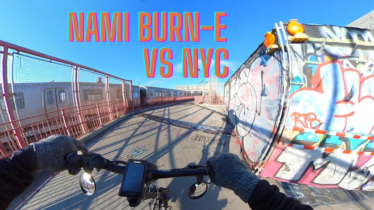 Nami Burn-E против The NYC Commute | EScooter Ride Vlog, эпизод 1