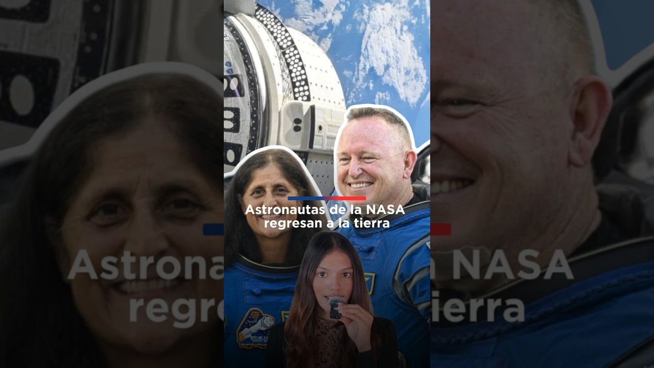 Astronautas de la NASA regresan a la Tierra tras misión de casi nueve meses en la Estación Espacial