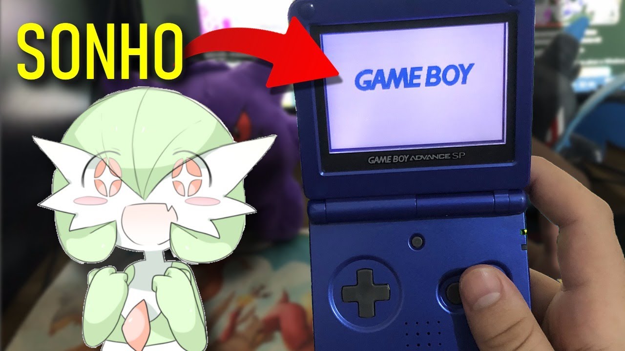 GBA : COMPREI O CONSOLE QUE ERA MEU SONHO DE INFÂNCIA - GameBoy Advance SP