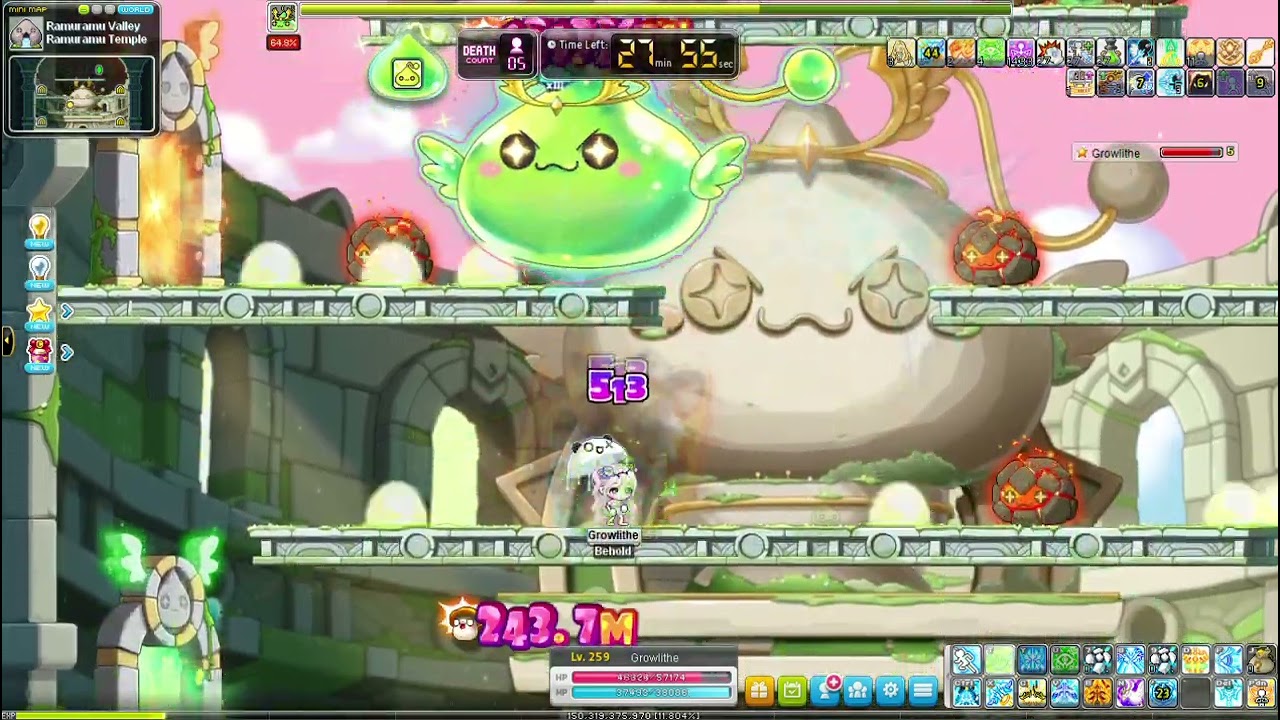 [Reboot] Bowmaster - Normal Guardian Angel Slime Solo