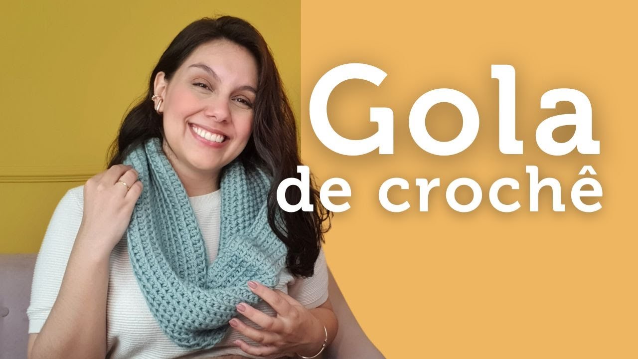 Gola de crochê FÁCIL! | por Ju quem fez