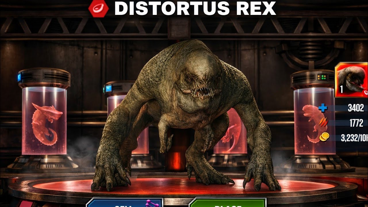 🔥 DISTORTUS REX HAS ESCAPED The Lab Can’t Contain This Monster! | Jurassic World The Game 