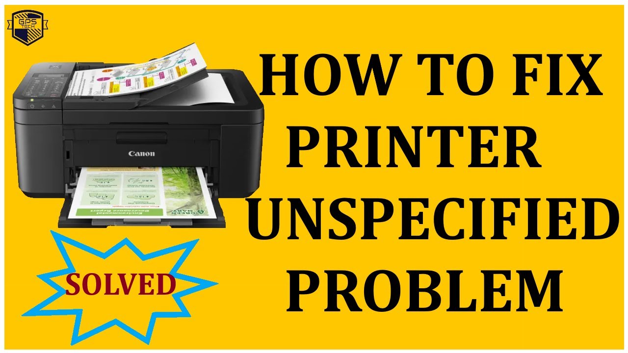 Printer Problem Fix UNSPECIFIED DEVICE on Windows | Printer Install Drivers