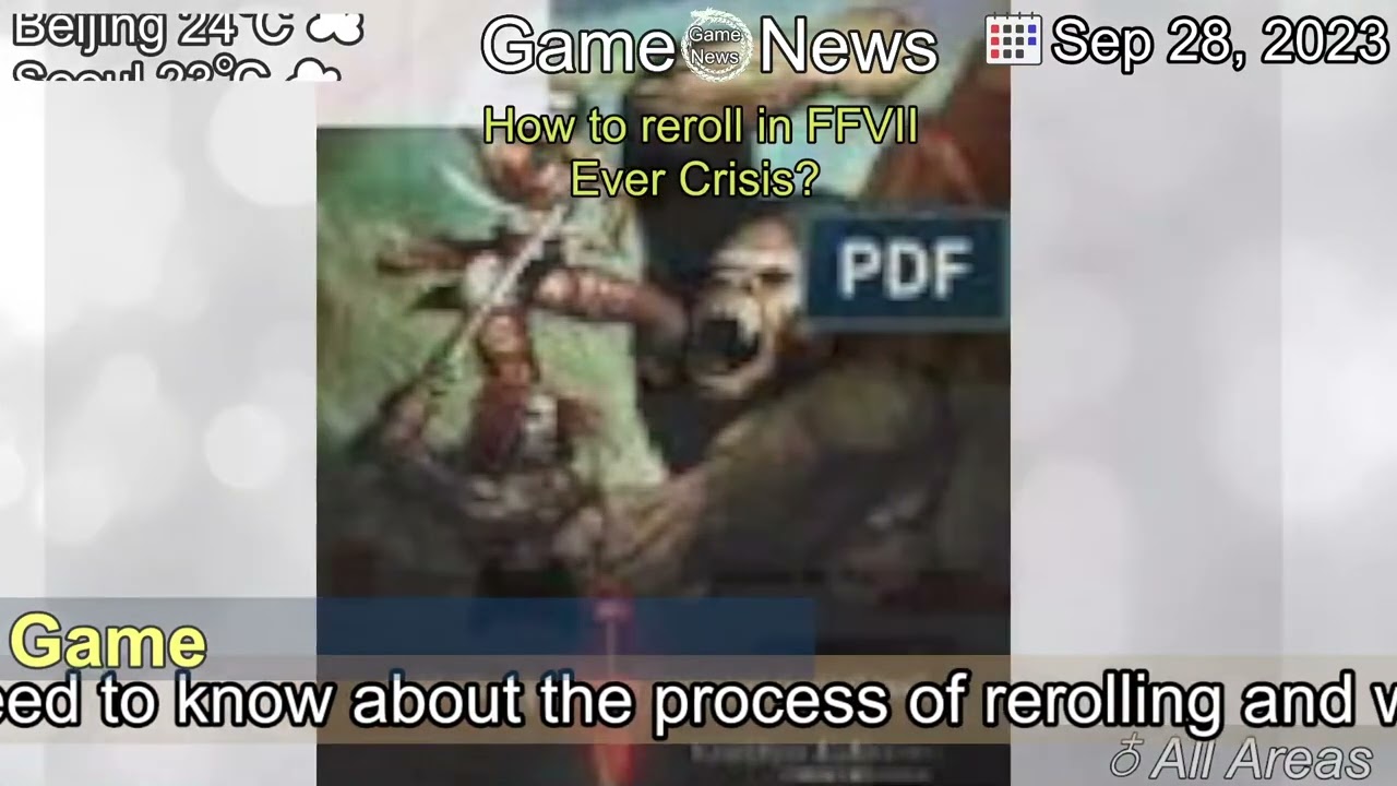 [Latest]How to reroll in FFVII Ever Crisis?