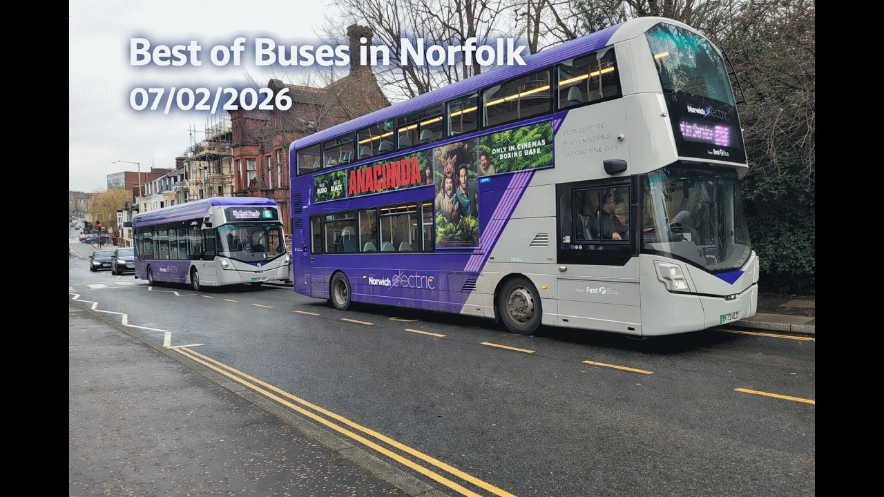 The Best Of Buses In Norfolk | 07/02/2026