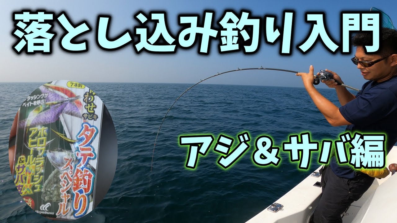 【落とし込み】アジ＆サバを落とし込む