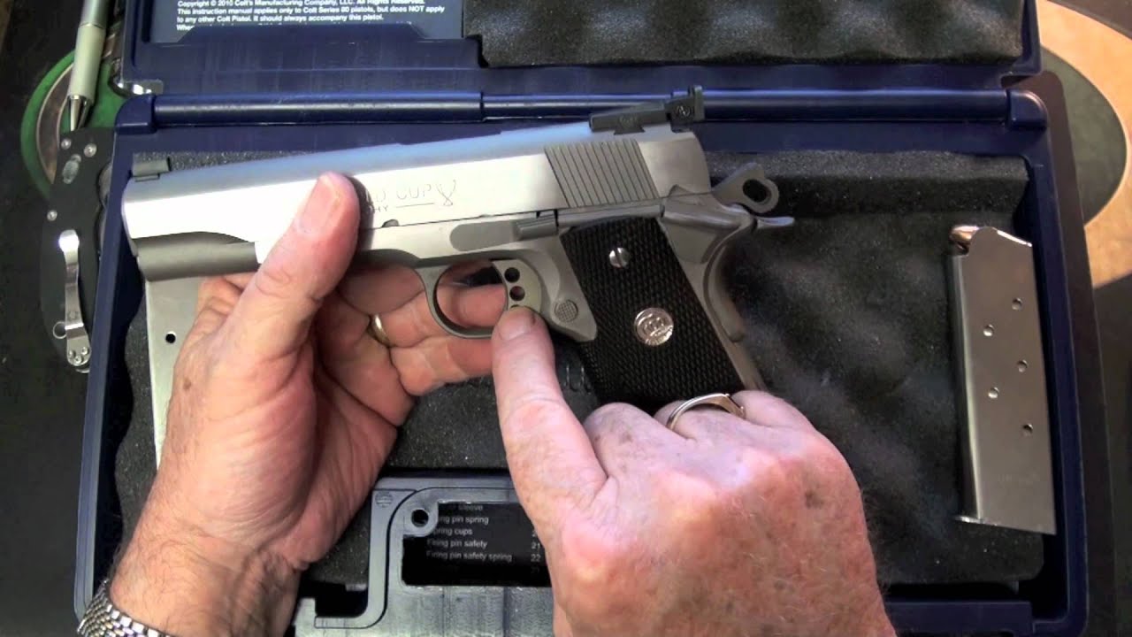 COLT 1911 GOLD CUP TROPHY .45ACP PISTOL