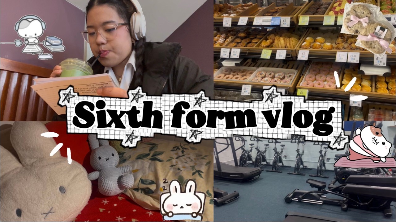 Sixth form vlog: (somewhat productive week) as a year 13 student in a-levels