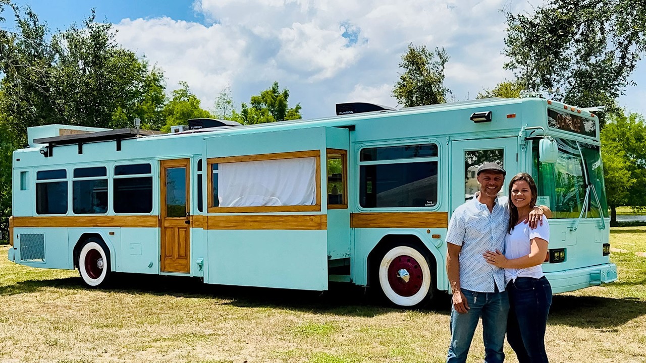 DIY Transit Bus w/ Custom Double Slide Outs