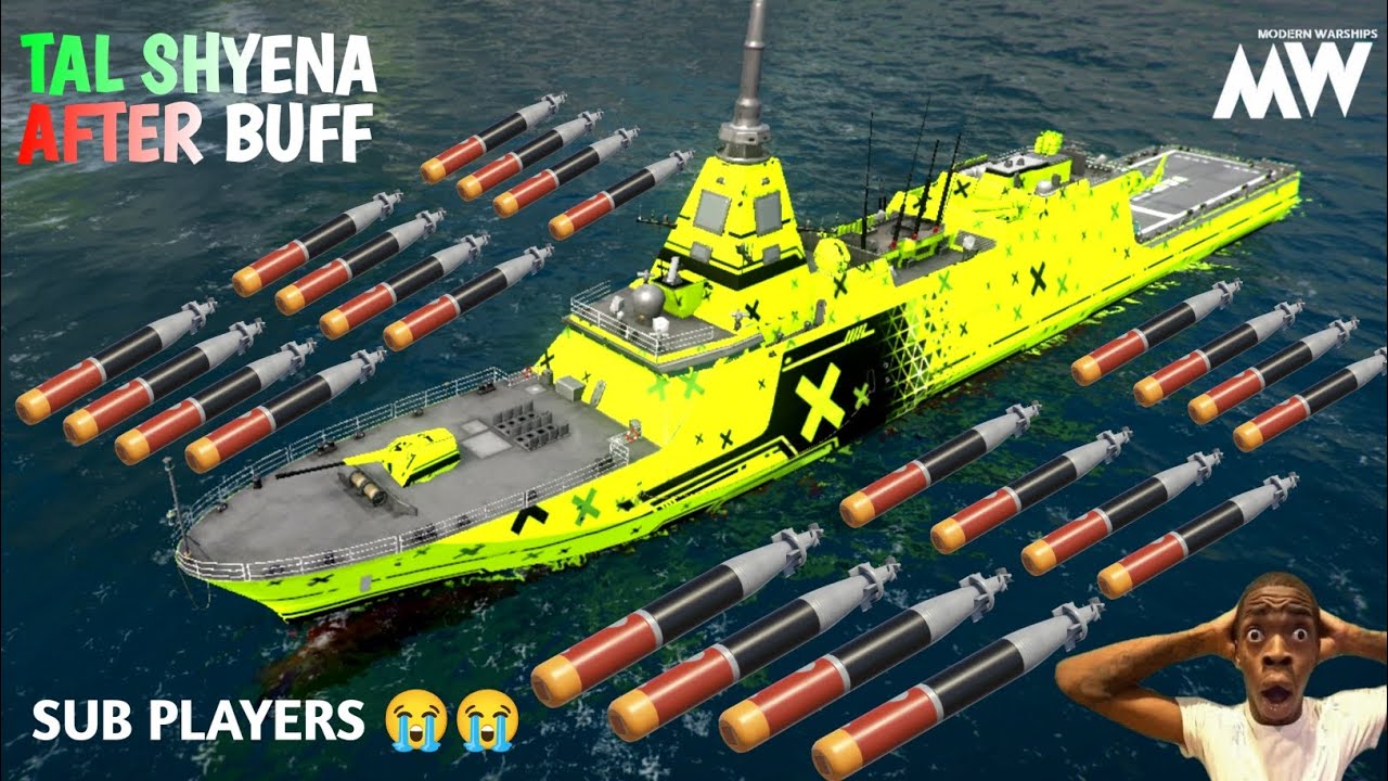 TAL Shyena After Buff 🤯 4X per Attack with Mogami 24 Torpedo 🥶☠️ - Modern Warships