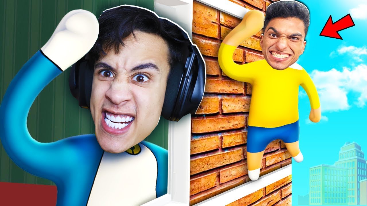 لعبة الغميضة التحول والهروب ولكن عبدة ماندو القرد.. Human: Fall Flat 😱🔥