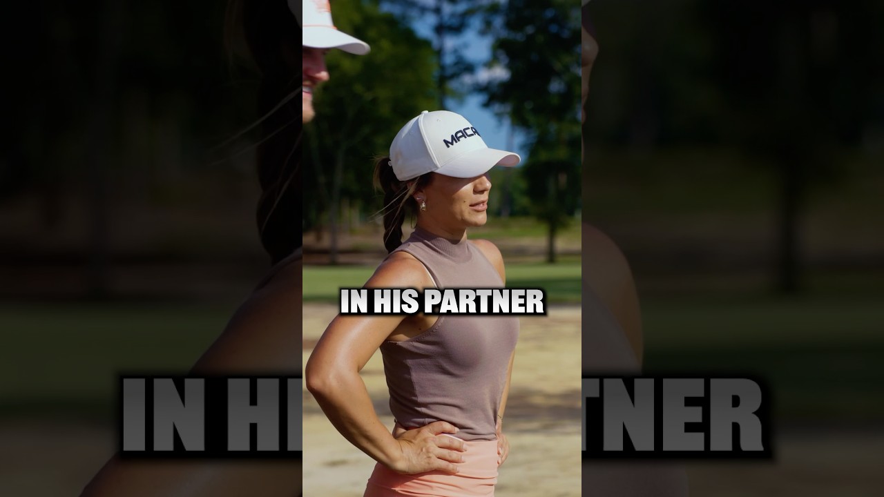 When the longest hitter in the world pulls out a 1 iron on the first tee&hellip;😂 #golf