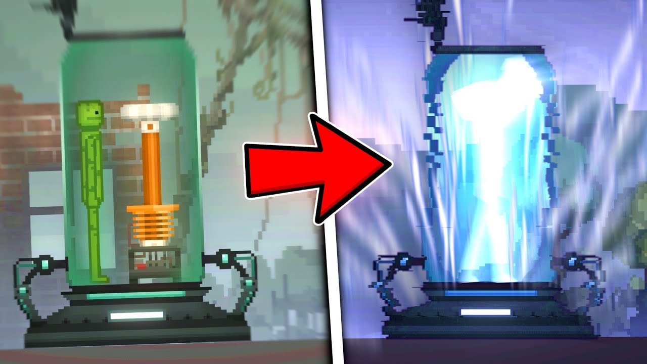 I broke the melon playground by putting a Tesla Coil in a Nano Assembler