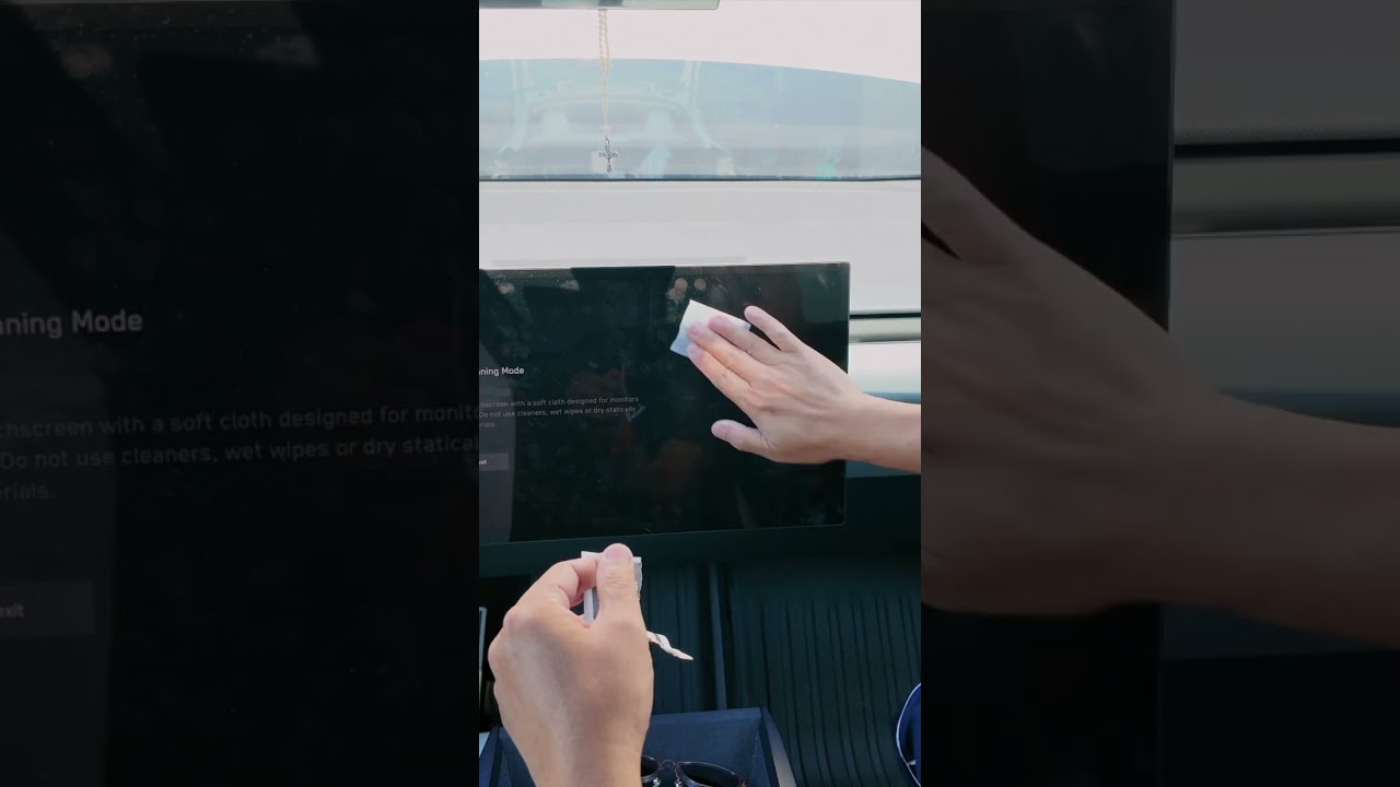Tesla Cybertruck Screen Protector Install! Jowua 9H Tempered Glass 💪🔧