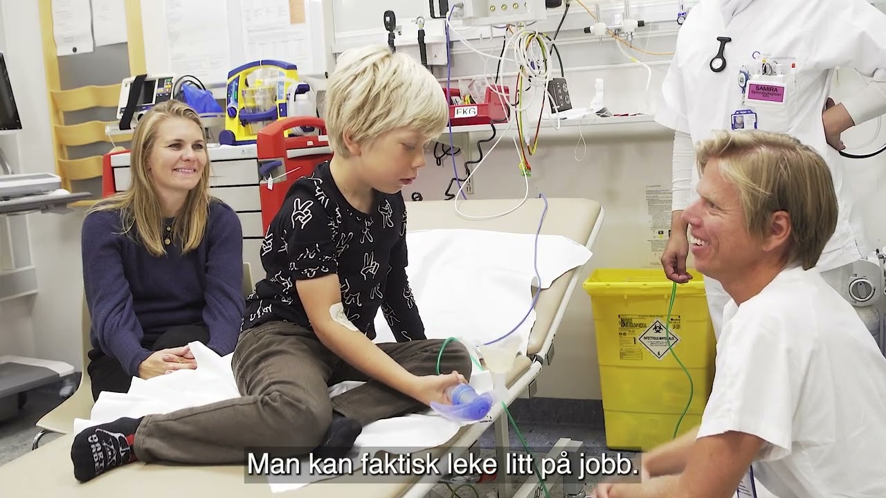 Barnesykepleier i OUS på to minutter