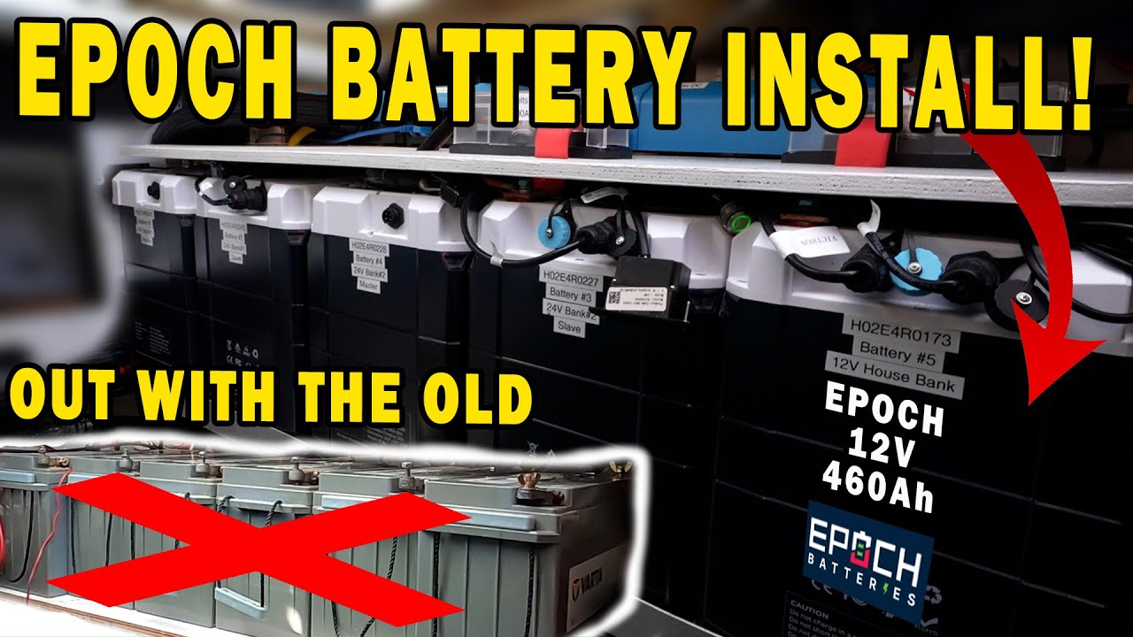 Epoch Lithium Battery Install on a Catamaran! - Part 2 - Ep. 36
