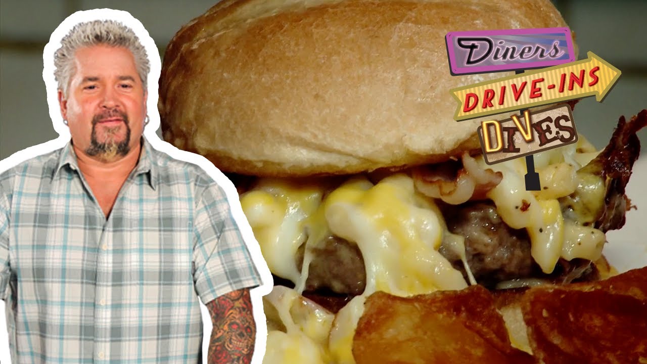 Guy Fieri Eats the Cheesy 