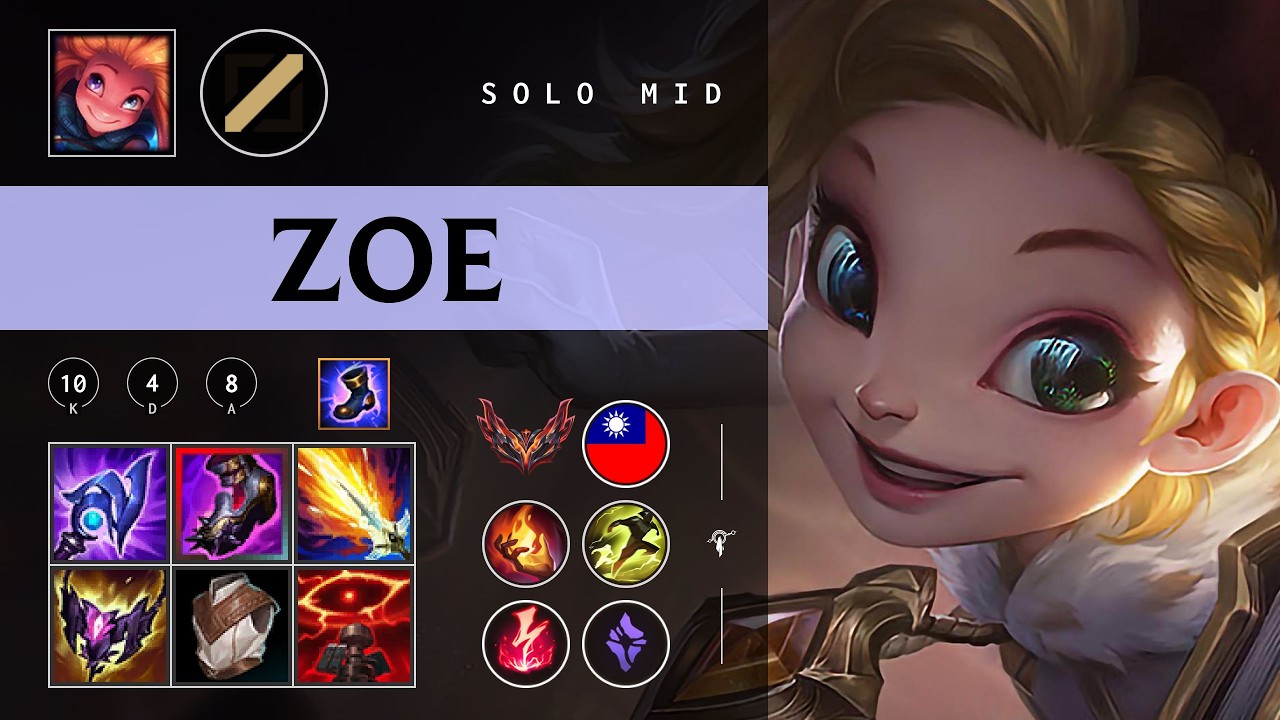 Zoe Mid vs Neeko - TW Grandmaster Patch 26.03