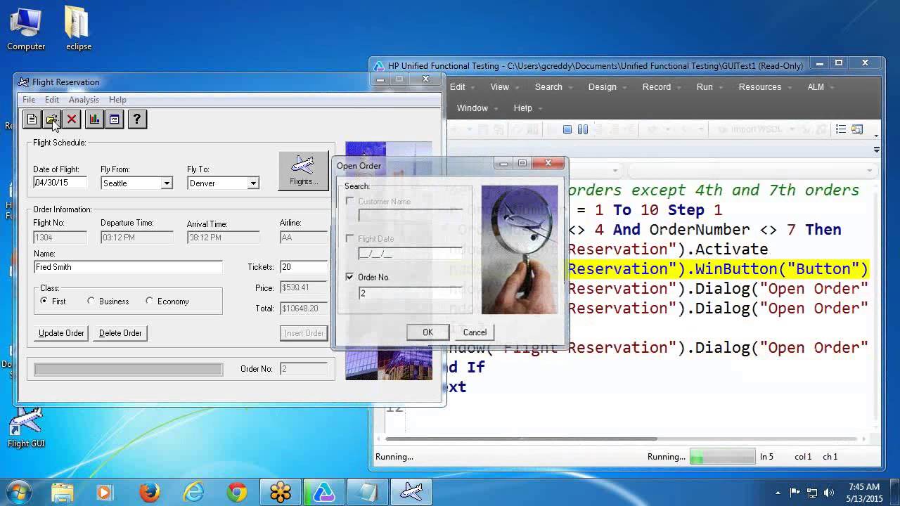 UFT Parameterization