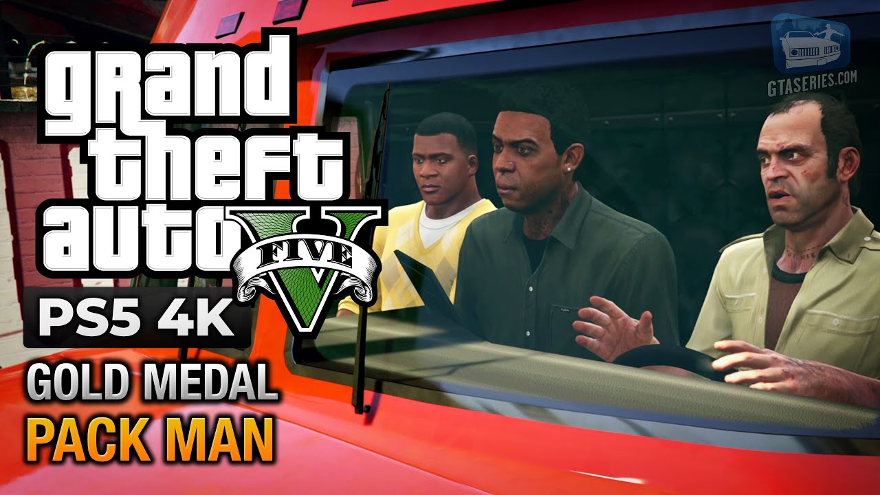 GTA 5 PS5 - Mission #57 - Pack Man [Gold Medal Guide - 4K 60fps]