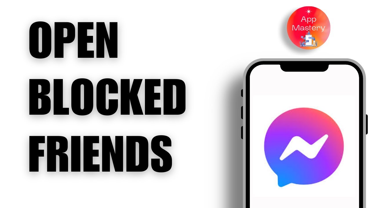How to Open Blocked Friend from Facebook or Messenger