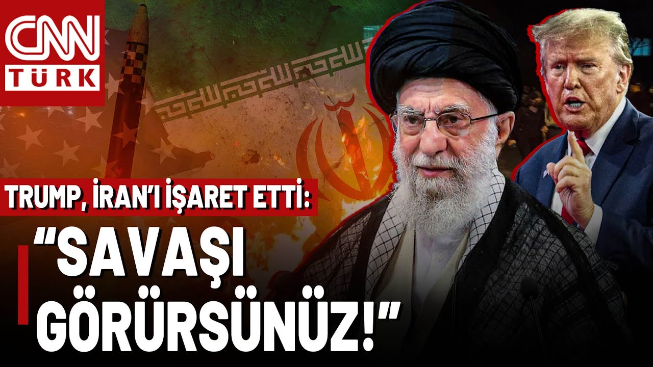 SON DAKİKA🚨Trump'tan Hamaney'e Çok Sert Uyarı: 