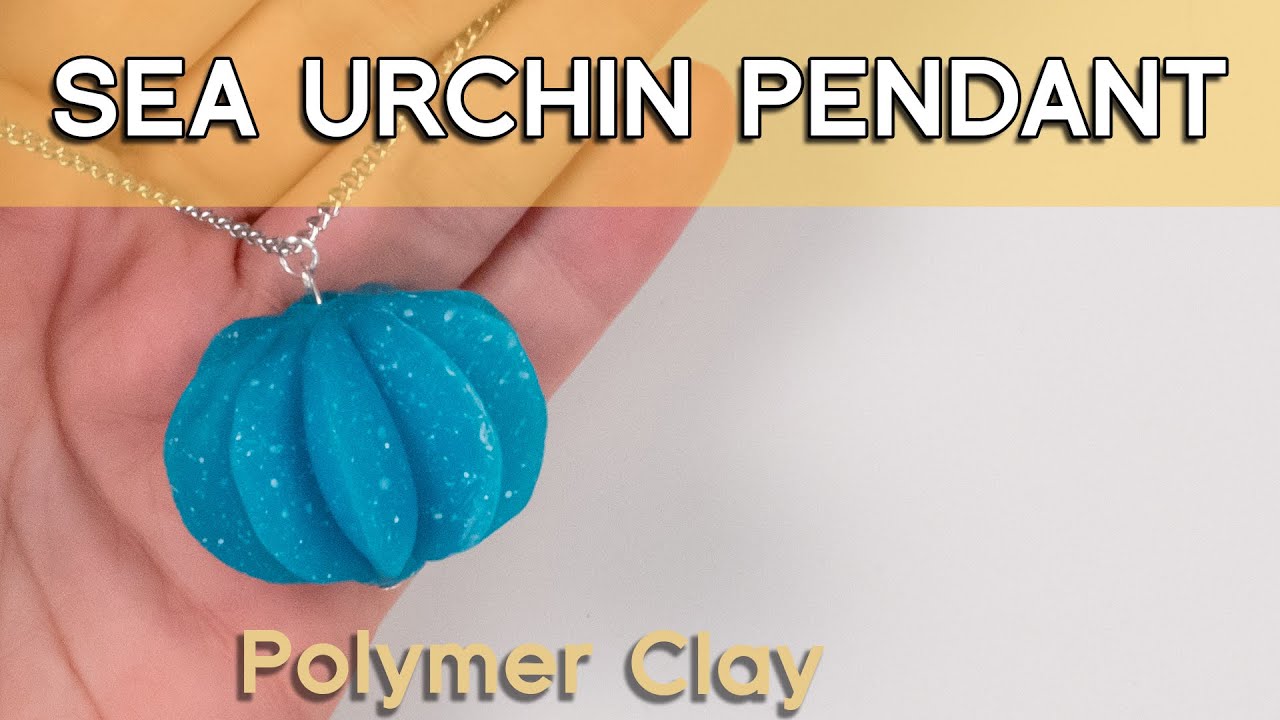 Морской урчин - самоучитель работы с полимерной глиной [Sub] | Ana Belchí