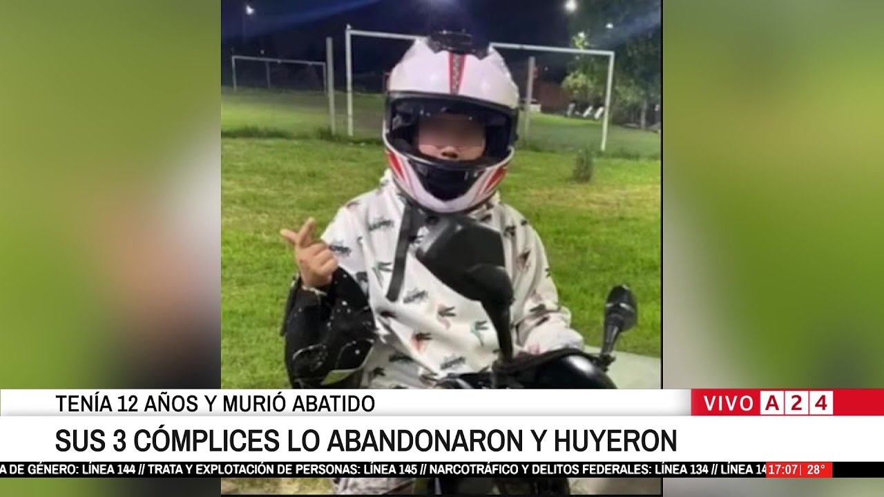 👉 UN CHICO DE 12 AÑOS MURIÓ TRAS UN TIROTEO CON LA POLICÍA EN TRES DE FEBRERO