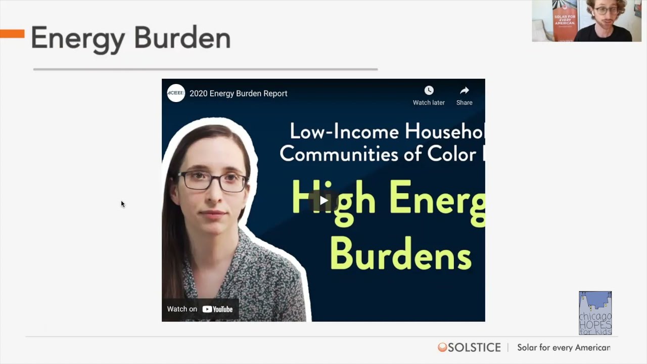 The Energy Burden: Equity, Justice, and Power