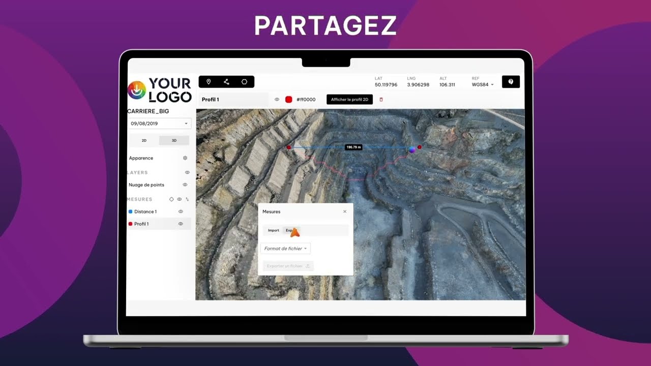 Vid&eacute;o de pr&eacute;sentation plateforme GEO4X
