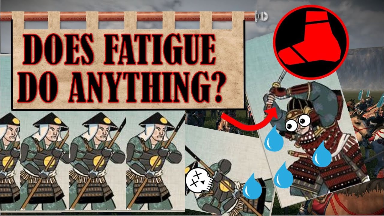 What does fatigue actually do? Probably not what you think! Total War: Shogun 2.
