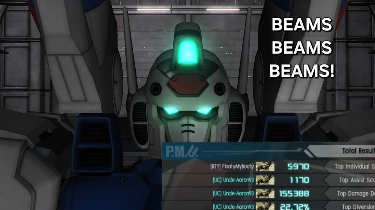 GBO2 V Dash Gundam Hexa, BEAMS BEAMS BEAMS!