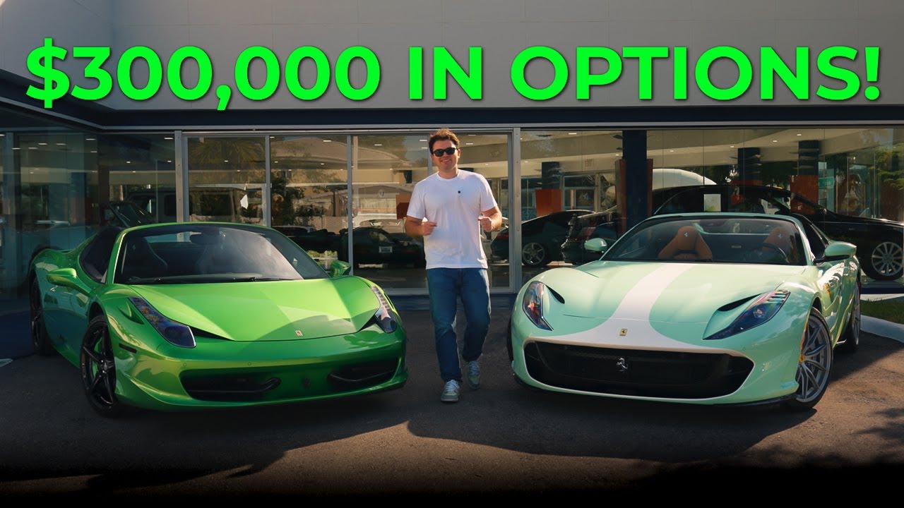 WHAT $300,000 IN OPTIONS LOOKS LIKE ON OUR 1 OFF FERRARI'S!!!!