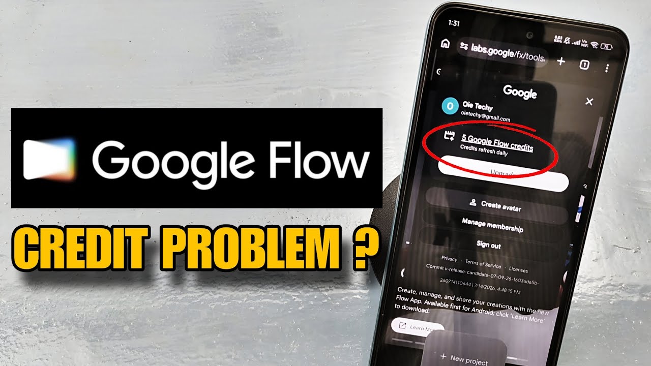 Google Flow Credit Problem | Google Flow Credits | Google Flow Credits Not Showing