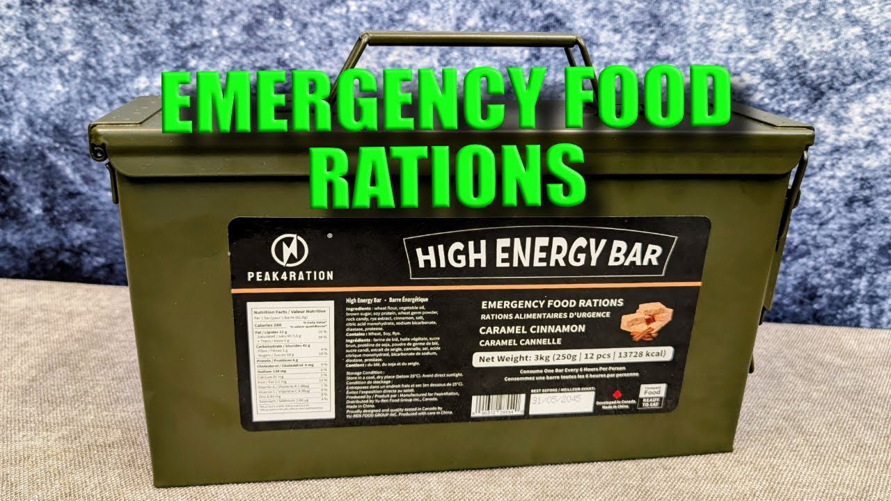 EMERGENCY RATIONS REVIEW