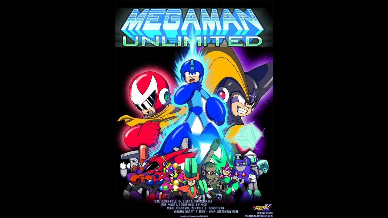 Mega Man Unlimited All Bosses