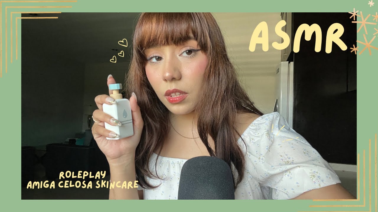 ASMR - AMIGA CELOSA/ ROLEPLAY/ SKINCARE DE MADERA