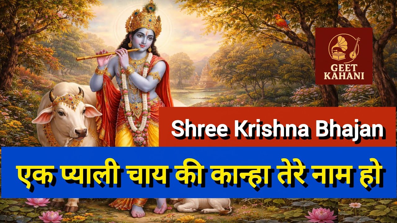 एक प्याली चाय की कान्हा तेरे नाम हो || Shree Krishna Bhajan ||