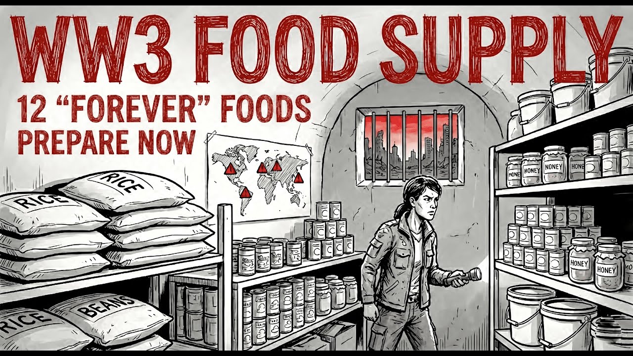 If WW3 Starts, Find These 12 Foods (They Never Expire)