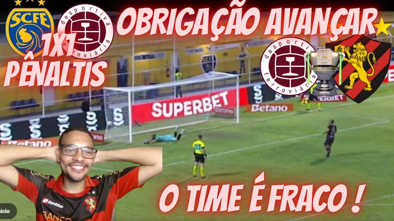 ⚠️ATENÇÃO ! 🔥DESPORTIVA-ES X SPORT NA COPA DO BRASIL