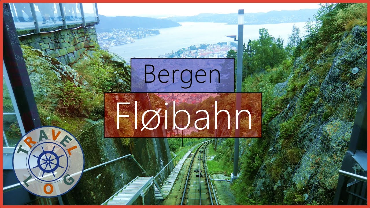Norwegen - Bergen | Eine Fahrt mit der Fløibahn - Fløibanen