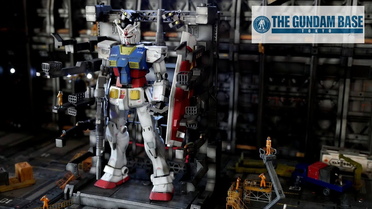 The Gundam Base Limited MG MS Cage (painted) ガンプラ全塗装!