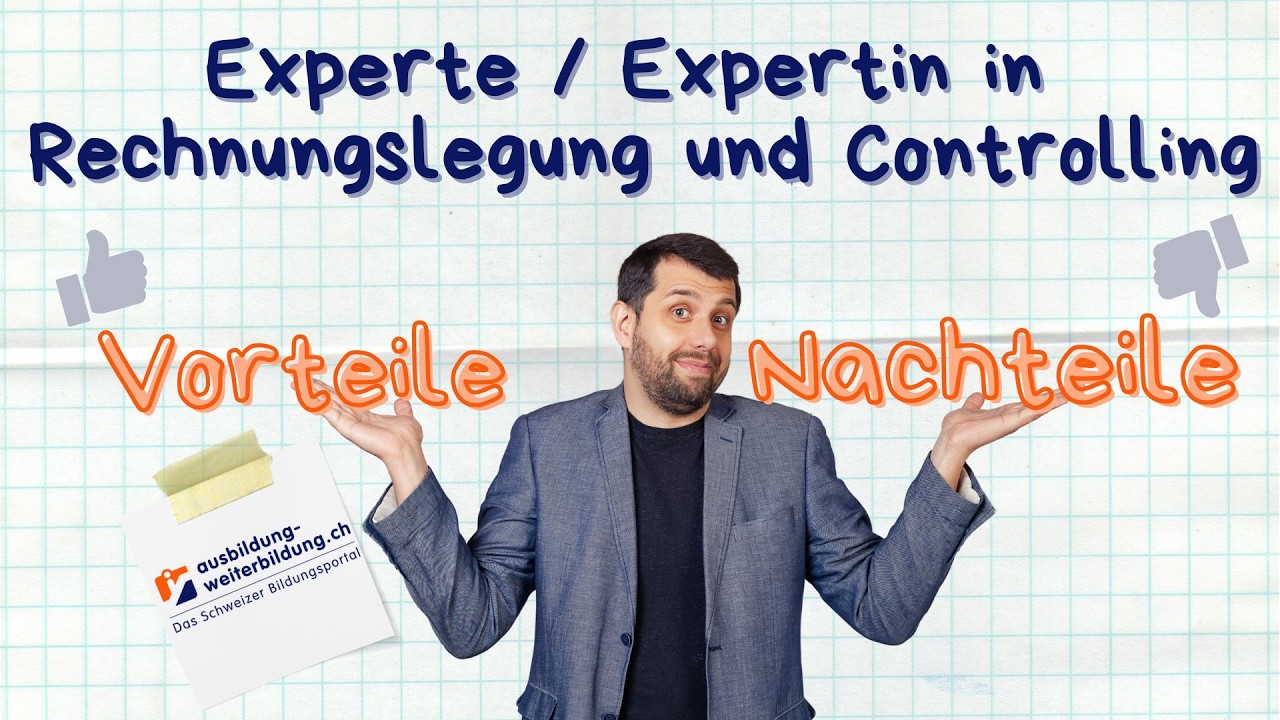 Experte / Expertin in Rechnungslegung und Controlling: 6 Vorteile, 4 Nachteile