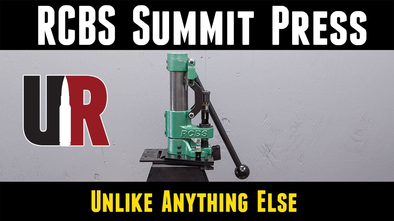 RCBS Summit Press: Unboxing and Overview, Loading 6.5 Creedmoor