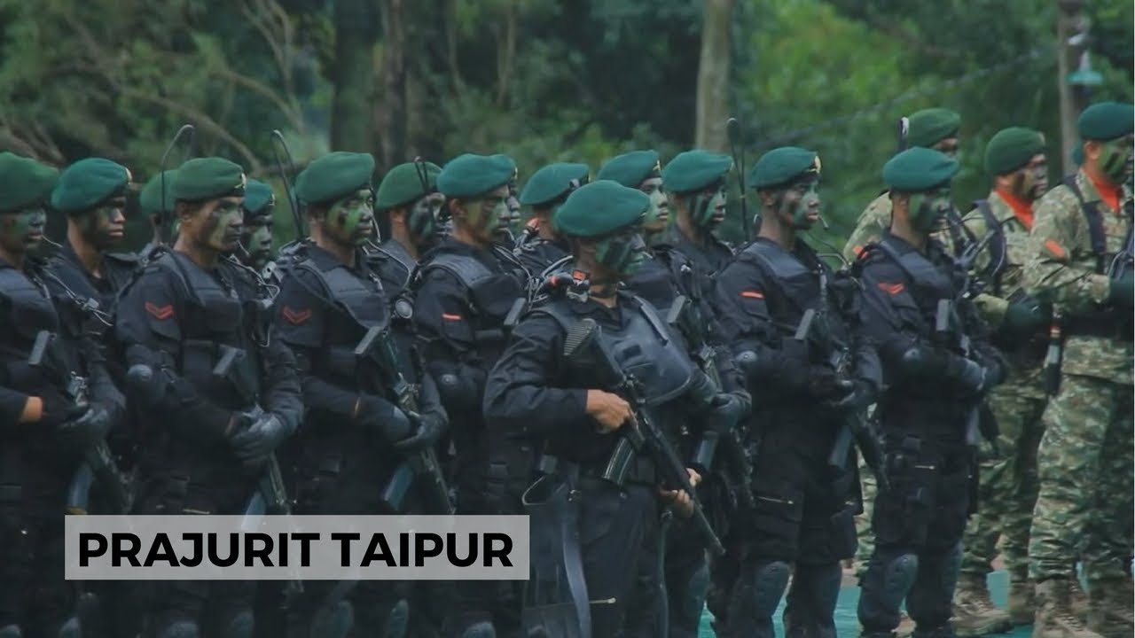 NET JABAR  - UPACARA PENUTUPAN LATIHAN TAIPUR