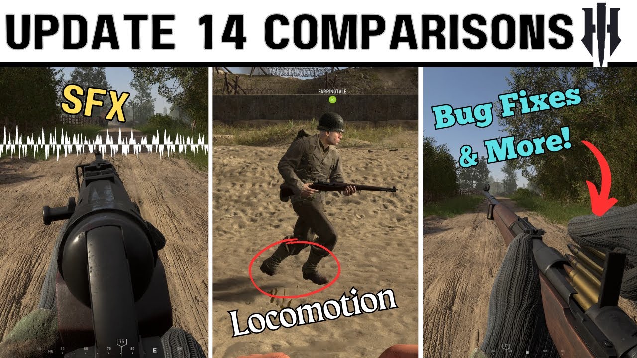 Update 14 Before/After Comparisons - Hell Let Loose