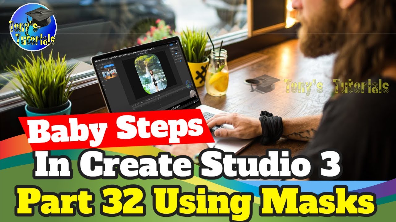 Baby Steps In Create Studio 3 Part 32 Using Masks#createstudio3 #tutorial #animation #masking #mask