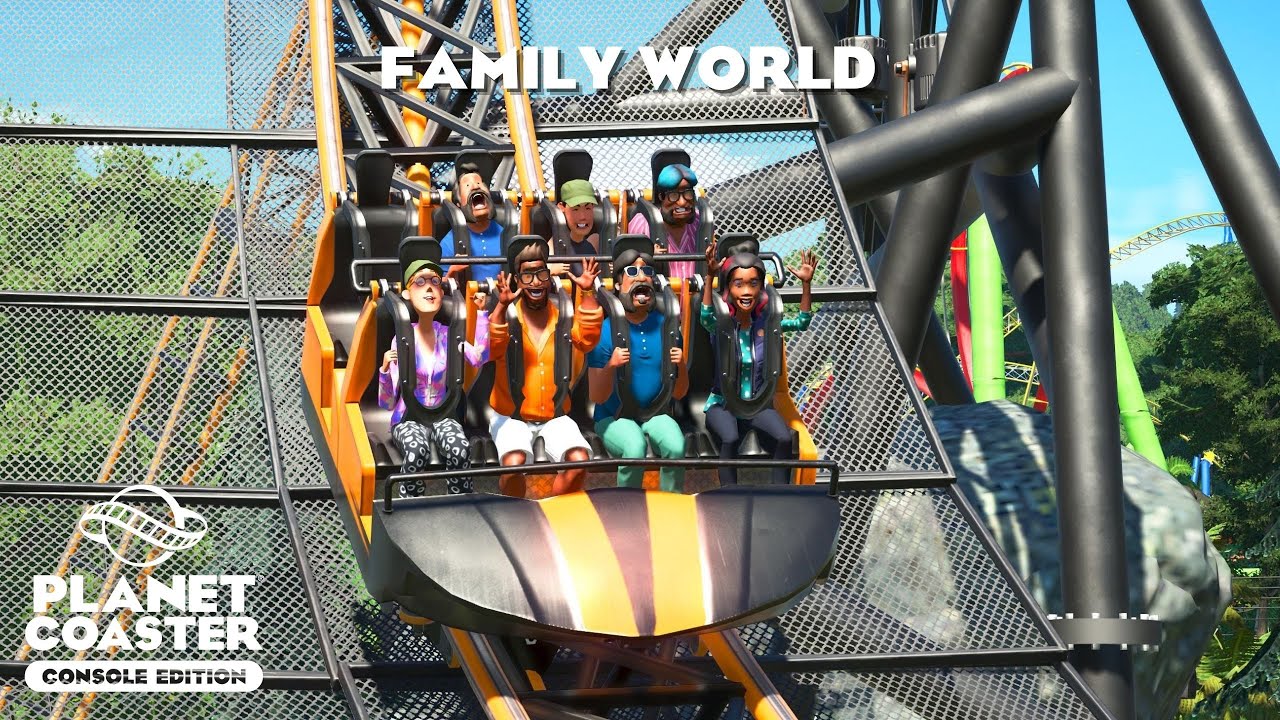 Family World/Park Tour/Planet Coaster Console Edition (PS4)
