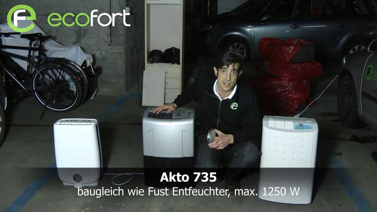 Luftentfeuchter Test: Fust Primotecq E 730 H, Akto 735, Meaco DD8L